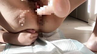 【67日目】日本人主婦のお漏らししながらオナニーがめっちゃエロい！/人妻/個人撮影/おしっこ/連続潮吹き/何回もイク