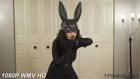 Sammy Voodoo as Spandex Bunny! [FHD WMV] [Custom Video]