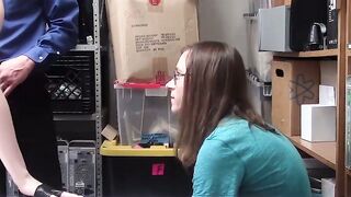 Double Trouble Naughty Girl Takes on the Guards Beef