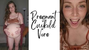 Pregnant Cuckold Vore - A vore scene featuring SPH, Cuck, Pregnant, and Belly Fetish ft MILF Sassypantz