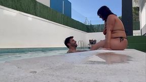 My Wet Poolside Seduction