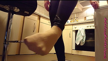 Anprobe meiner neuen Leggings ** DWT Spaß **