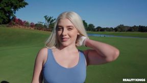 Golfing turned into shagging for Gia OhMy