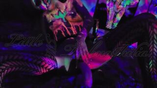 Small Techno Teenie Takes Long Sex Toy inside ExxxtraSmall Cunt - Technophilia
