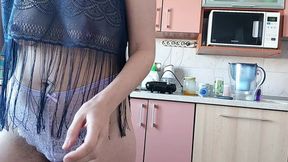 Sexy Latina in Tight Hairy Action, Big Tits, Big Ass&#x1F351;