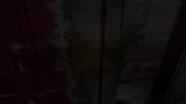 Kinky Dark, Dirty Disused Building. Gunged in black Stockings and Suspenders WAM