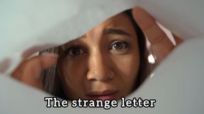 "A mysterious letter brings my small perverted neighbor to my body"