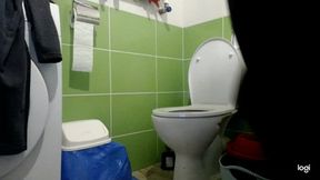 Casual normal quick pee mp4