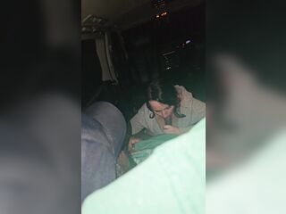 Spouse invites bbc to creampie his wife in his van public cuckold hotwife