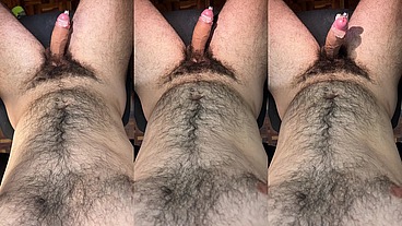 My Hard Thick Cock Cumming With No Hands
