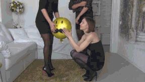 Massive lapsit on my balloon head 2 sm (B)