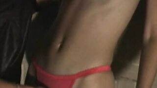 Dark Skinned Diva Tiffany Mason Takes On A Thick Piece Of Man Meat