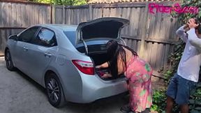 I'd fucked him senseless under the hood, sweat dripping off his cock&#x1F346; as I rode him like a rusty gate