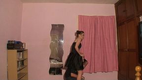 Sophie's Prom Dress Shoulder Ride