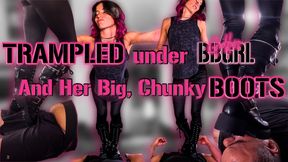 Big Boot Beatdown 1 - Trampling My Loser Slave Beneath My Chunky Boots