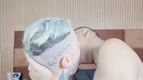 TWO STUDENTS KISSING IN BED - BY BRENDON CLARK AND MARVIN TURNER - CLIP 3