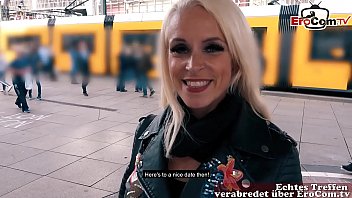 german mature blonde pick up in berlin on street for real sexdate