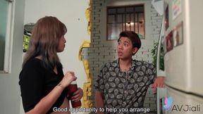 Bad Bad Models for and Then Gets Him Hard so She Fucks Him