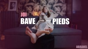 JOI - Bave pour mes pieds