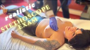 Vana's REALISTIC PHYSICAL EXAM part I - Stethoscope - BP - Heart & Lungs exam - History