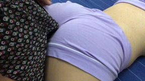 nasty student intense make-out, perfect ass and big dick, masturbating from below