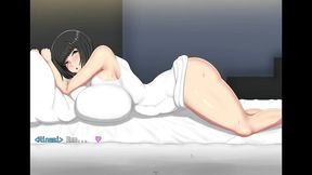 justice work in spare time [ ntr hentai game pornplay ] ep.12 father in law give his wife a anus massage