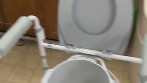 Trying out my bedside commode mov