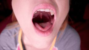 Amanda Bryant: The Spy Who Got Swallowed: Blonde Giantess Enjoys a Tiny Vore Treat - MP4 4K