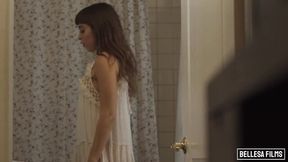 Natural tits smut with impeccable Riley Reid and Abella Danger from Bellesa Films