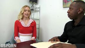 sexy blonde teen breaking her tiny pussy by bbc