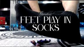 Macros Trampled In Socks And Cracked Feet