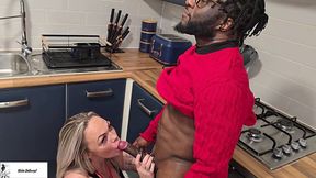 blake debarge - horny blonde fucks and sucks bbc