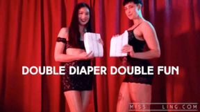 Double Diaper, Double Fun - Mobile