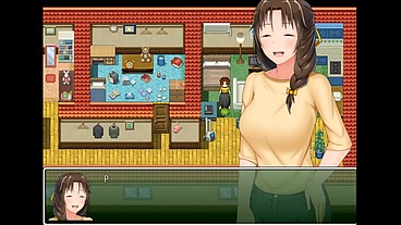 Country Girl Keiko [Hentai game PornPlay ] Ep.1 Teacher private lesson about fondling massive tits