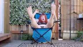 BBW Stuck in Broken Camping Chair MOV