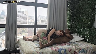 Comi minha vizinha esposa do meu chefe