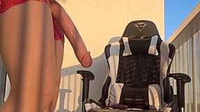 Fur Cumming Dildo Slavena Encouraged Cum Eating