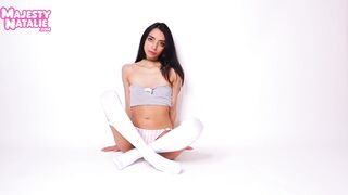 Loser Gooning JOI Bliss by Majesty Natalie (Edging, Thigh High Socks, Latina, Jerk Off Instruction))