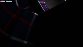Shy Redhead under skirt views! - MP4
