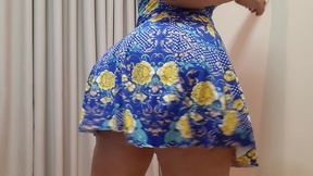 vestidinho florido q saio pra dar uma volta ao shopping provocar os macho