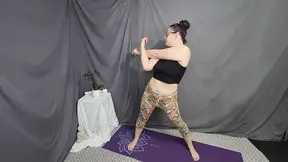 Mr Masxxx Interupts My Yoga so I Make Him Give Me His Big Cock