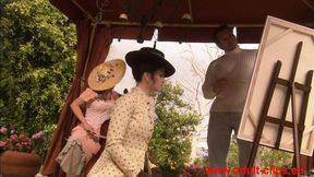 Hot Lesbians Engage In Sensual Play