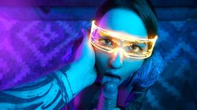 Dark Cyberpunk POV: Devouring Petite Slut's Mouth - Sunako_Kirishiki