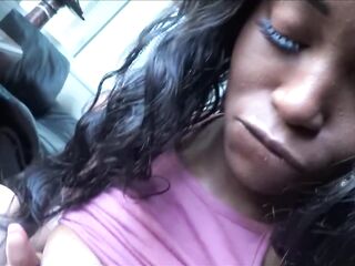 Large Natural Breasted Black Teen Cheats on Boyfriend - Kandie Monae