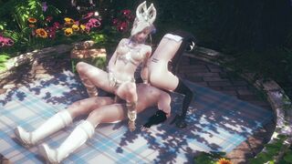 3Some Queen and Nun - Cartoon - (Uncensored)
