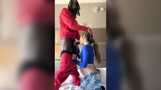 Pregnant Wife Sucking BBC