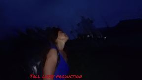 i saw a stranded girl by the roadside at night took her home and did a threesome with her