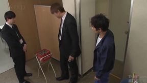 Asian Hunks Gangbang Brunette, Ganbarimasu!