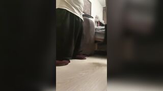 Ballbusting and trample dick