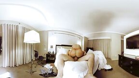 Stunning Cherie Deville milks a huge load out of her man